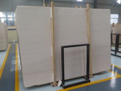 Imported beige Protugal Botticino marble slab